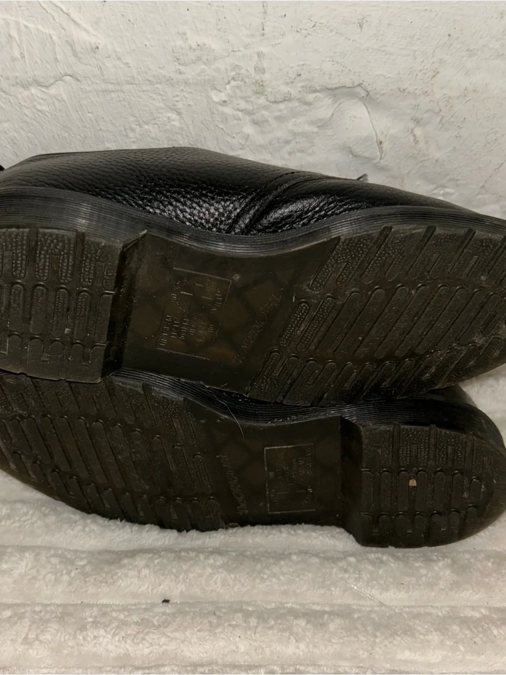 Dr. Martens black leather